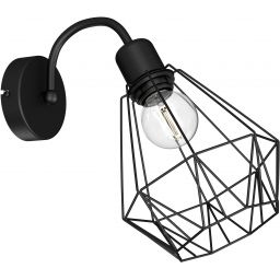 Luminex Bergen kinkiet 1x60 W czarny 0308