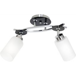 Luminex Tokio lampa podsufitowa 2x60 W chrom 0690