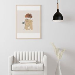 Luminex Noak Wood lampa wisząca 1x60W czarny/drewno 1191