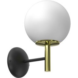 Luminex Awinion kinkiet 1x15 W biały-czarny 1652