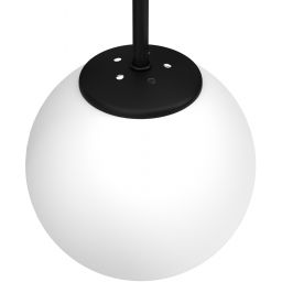 Luminex Cambridge kinkiet 1x60W czarny/biały 3193