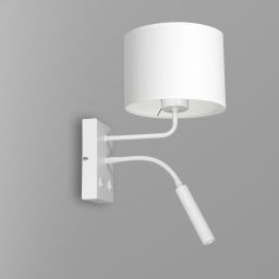 Luminex Arden kinkiet 1x15 W 1x8 W biały 3423