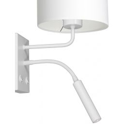 Luminex Arden kinkiet 1x15 W 1x8 W biały 3423