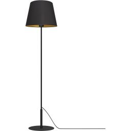 Luminex Arden lampa stojąca 1x60W czarny/złoty 3504