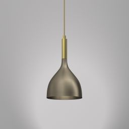 Luminex Noak lampa wisząca 1x60 W złota-tytan 4002