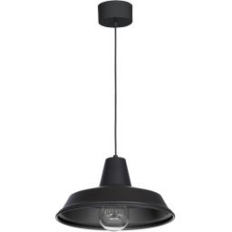 Luminex Class lampa wisząca 1x60W czarna 4045