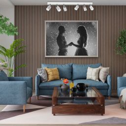 Luminex Reno lampa podsufitowa 6x8W biały/chrom 5140