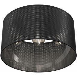 Luminex Loft Shade lampa podsufitowa 3x60W czarny 5233