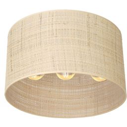 Luminex Rattan lampa podsufitowa 3x60W rattan 5275