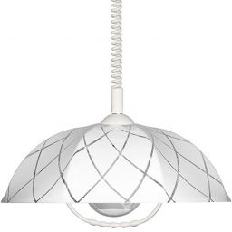 Luminex Kuchnia lampa wisząca 1x15 W biała 5288