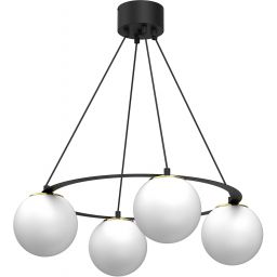 Luminex Ballo lampa wisząca 6x15 W czarna 5674