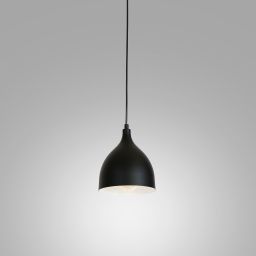 Luminex Noak lampa wisząca 1x60W czarny/biały 6221