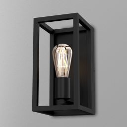 Luminex Frame kinkiet 1x60W czarny 6692