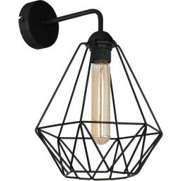 Luminex Basket New kinkiet 1x60W czarny 8061