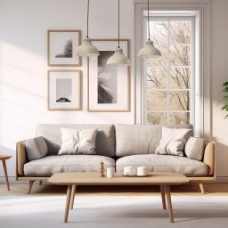 Luminex Sven lampa wisząca 3x15 W beżowa 8892