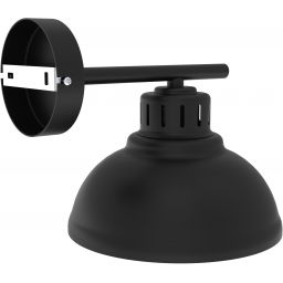 Luminex Sven kinkiet 1x60W czarny 9042