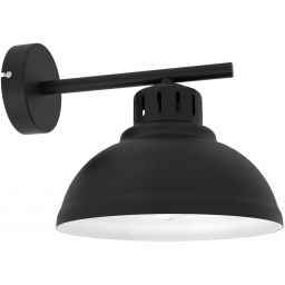 Luminex Sven kinkiet 1x60W czarny 9042