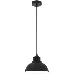 Luminex Sven lampa wisząca 1x60W czarna 9081