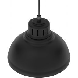 Luminex Sven lampa wisząca 3x60W czarna 9083