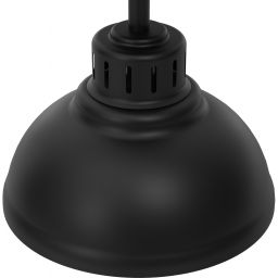 Luminex Sven lampa podsufitowa 1x60W czarny/złoty 9115