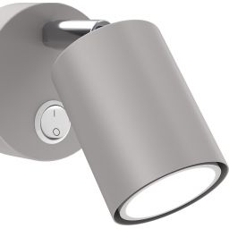 Luminex Fun kinkiet 1x8 W szary 9305