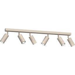 Luminex Link lampa podsufitowa 6x8 W beżowa 9530