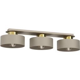 Luminex Marti lampa podsufitowa 3x15 W beżowa 9929