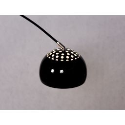 Lumina Deco Azurro C1 lampa stojąca 1x40W czarna LDF5508-CBK