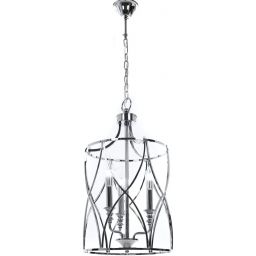 Lumina Deco Elemont W3 lampa wisząca 3x40W chrom LDP1233-3CHR