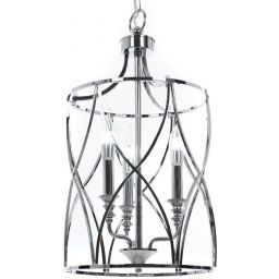 Lumina Deco Elemont W3 lampa wisząca 3x40W chrom LDP1233-3CHR