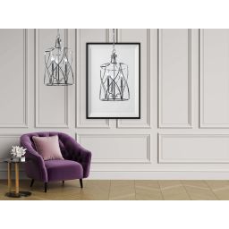 Lumina Deco Elemont W3 lampa wisząca 3x40W chrom LDP1233-3CHR