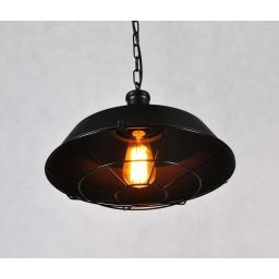 Lumina Deco Arigio D35 lampa wisząca 1x40W czarna LDP6862-350
