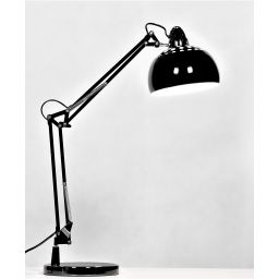 Lumina Deco Riggoria lampa biurkowa 1x40W grafitowa LDT8815-3BL