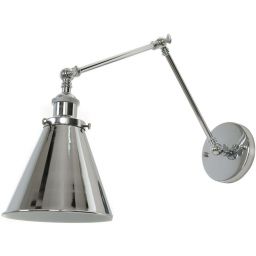 Lumina Deco Rubi W2 kinkiet 1x40W chrom LDWB007-2CHR