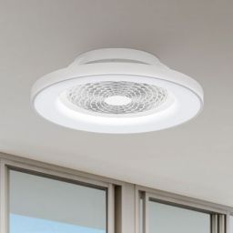 Mantra Tibet plafon 1x70W LED z wentylatorem biały 7123