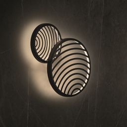 Mantra Collage lampa podsufitowa 1x30W LED czarna 7234