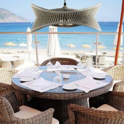 Mantra Polinesia lampa wisząca zewnętrzna 1x20W ciemny beż 7130