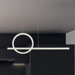 Mantra Kitesurf lampa wisząca 1x30 W biała 7192