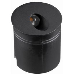 Mantra Aspen lampa przypodłogowa zewnętrzna 1x3W piaskowa czerń 7022