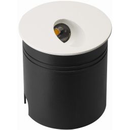 Mantra Aspen lampa przypodłogowa zewnętrzna 1x3W piaskowa biel 7023