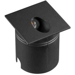 Mantra Aspen lampa przypodłogowa zewnętrzna 1x3W piaskowa czerń 7025