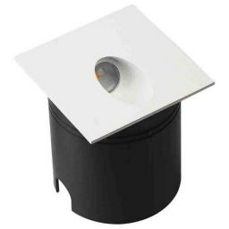 Mantra Aspen lampa przypodłogowa zewnętrzna 1x3W piaskowa biel 7026