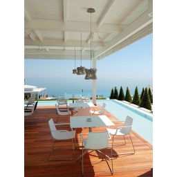 Mantra Polinesia lampa wisząca zewnętrzna 1x20W ciemny beż 7130