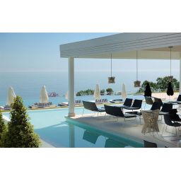 Mantra Polinesia lampa wisząca zewnętrzna 1x20W ciemny beż 7130