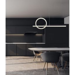 Mantra Kitesurf lampa wisząca 1x30 W biała 7192