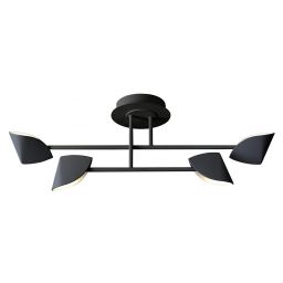 Mantra Capuccina lampa podsufitowa 30W LED czarna 7582