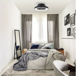 Mantra Tibet plafon 1x70 W czarny 7805