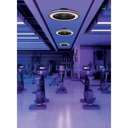 Mantra Gamer plafon 1x60 W czarny 7862