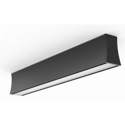 Mantra Hanok lampa podsufitowa 1x14 W czarna 7952