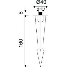 Mantra grot ziemny czarny TU0492